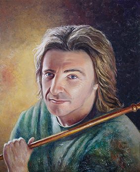 Charles VI le Fol, portrait peint par Leo Novoro