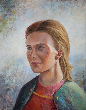 Dagobert III, portrait peint par Leo Novoro