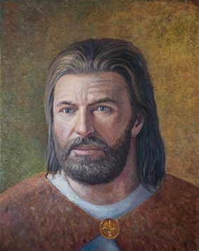 Eudes, portrait peint par Leo Novoro
