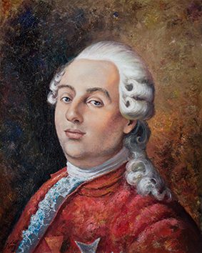 Louis XVI, portrait peint par Leo Novoro