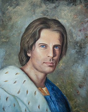 Philippe III le Hardi, portrait peint par Leo Novoro