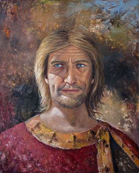 Philippe IV le Bel, portrait peint par Leo Novoro