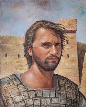 Philippe VI, portrait peint par Leo Novoro