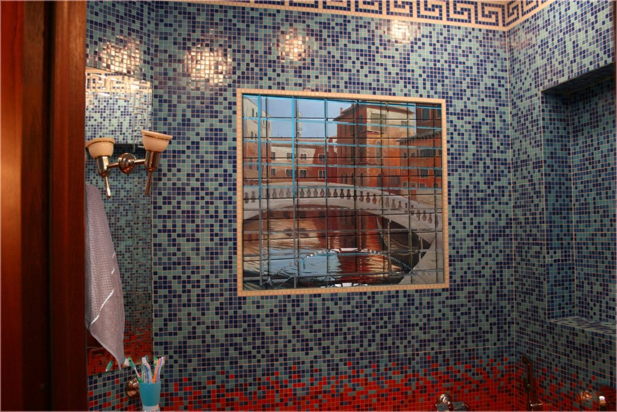 Peinture murale — Salle de bain