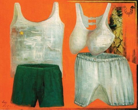 Bolchevisme, Huile sur toile, 107 × 83 cm, 2000, Leo Novoro