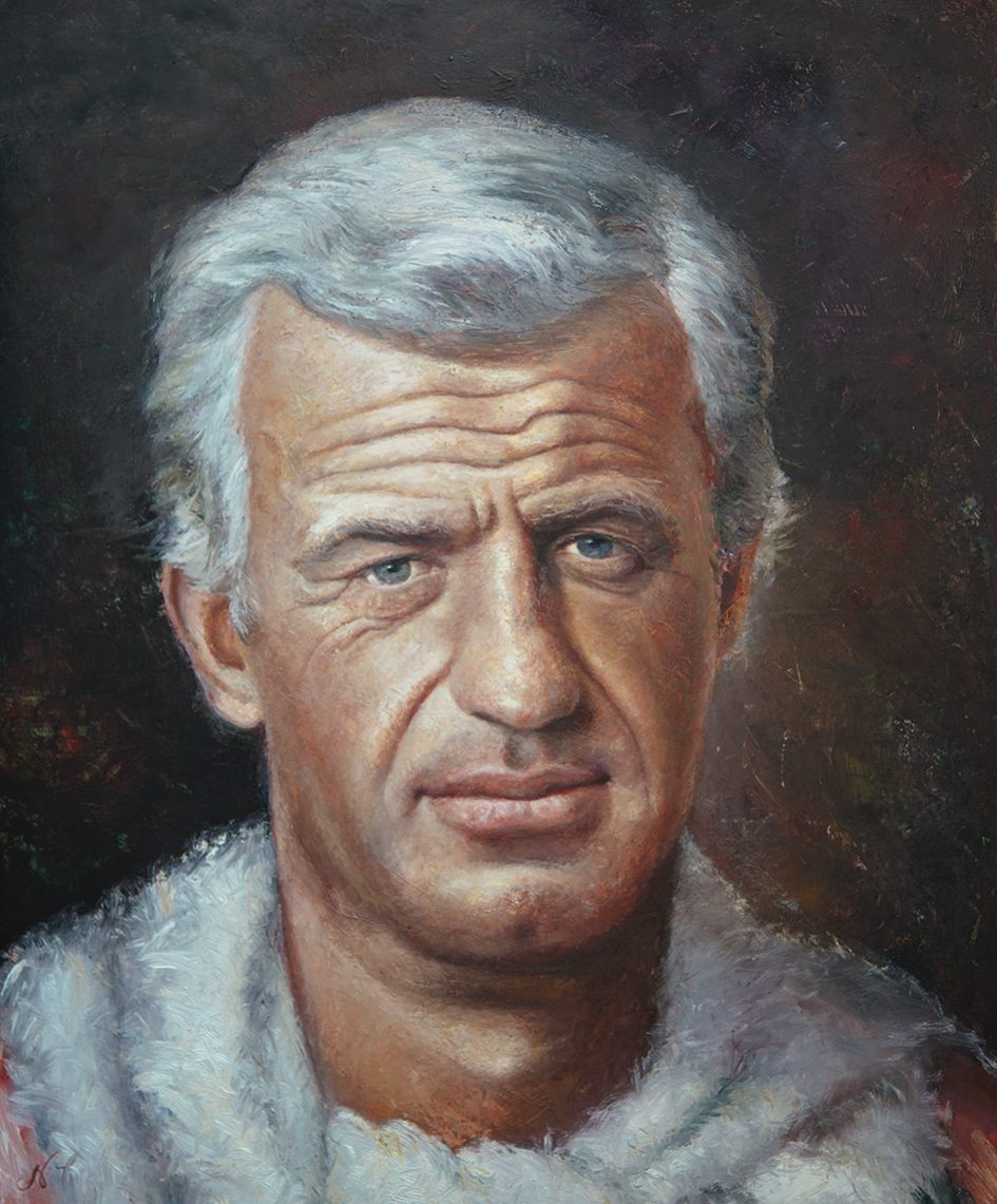 Жан-Поль Бельмондо, Масло на холсте, Leo Novoro