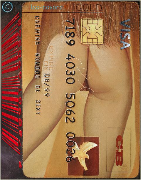 La carte d’or, Huile sur toile, 91 × 73 cm, 2009, Leo Novoro