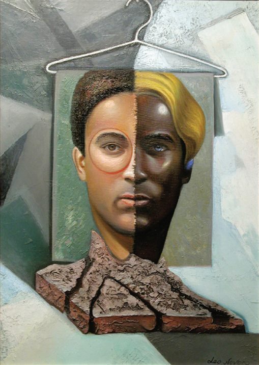 El camaleón, Óleo sobre lienzo, Leo Novoro