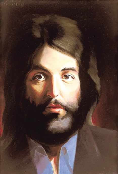 Paul McCartney, Huile sur toile, Leo Novoro